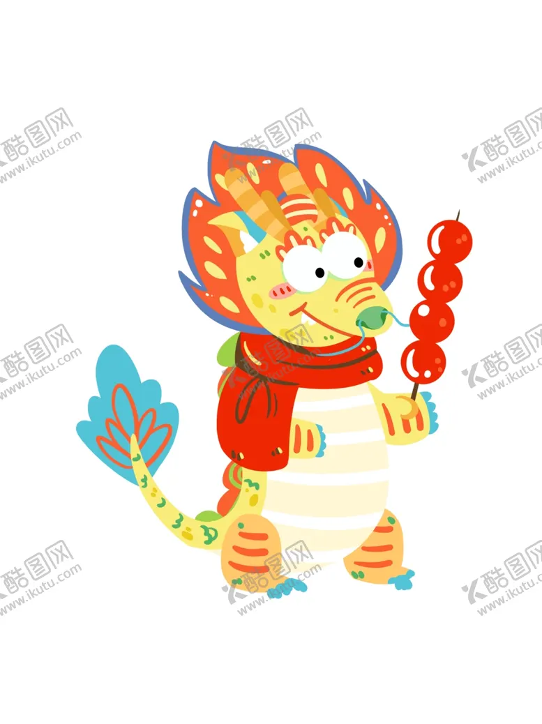 编号：10127402032155273309【酷图网】源文件下载-卡通龙元素