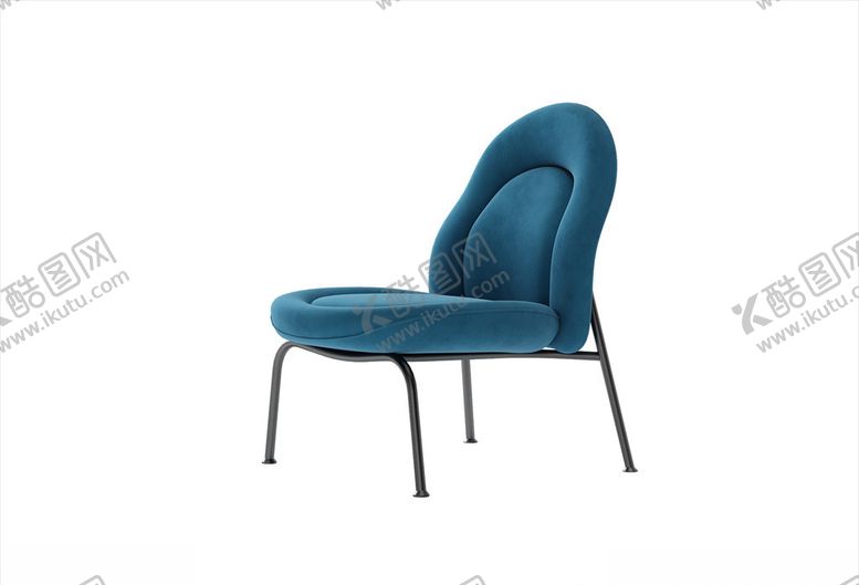 编号：56500610010347444490【酷图网】源文件下载-椅子3d模型现代椅子模型