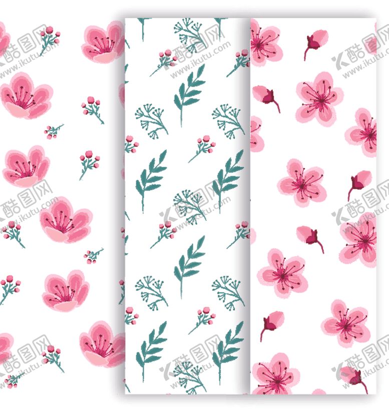 编号：41984610050936237627【酷图网】源文件下载-无缝花纹