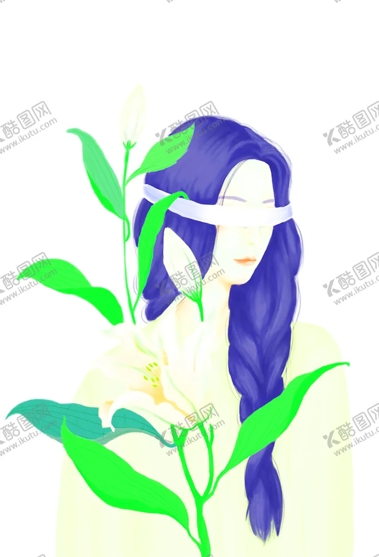 花素材朵朵底纹小清新朵鲜朵
