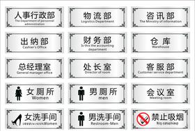 科室牌