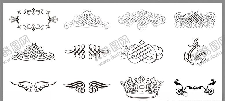 编号：84899011012007475573【酷图网】源文件下载-花边花纹角花边框