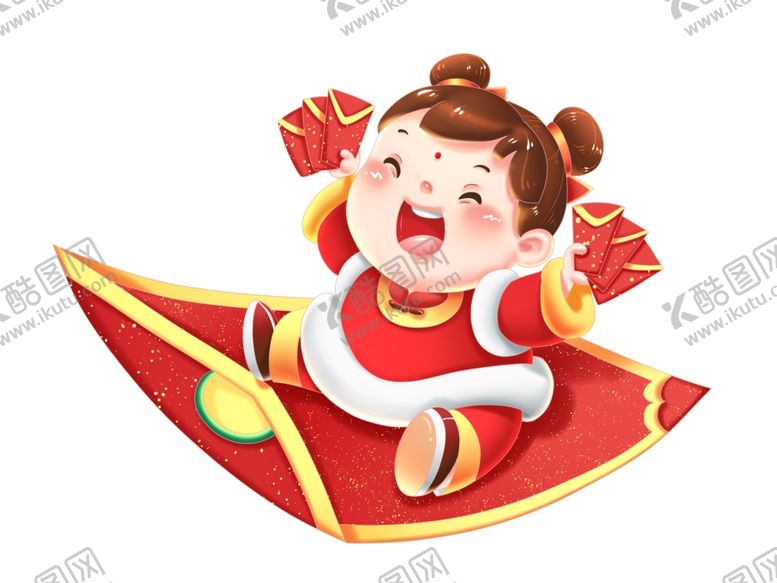 编号：39418902061545204757【酷图网】源文件下载-新年红包插画