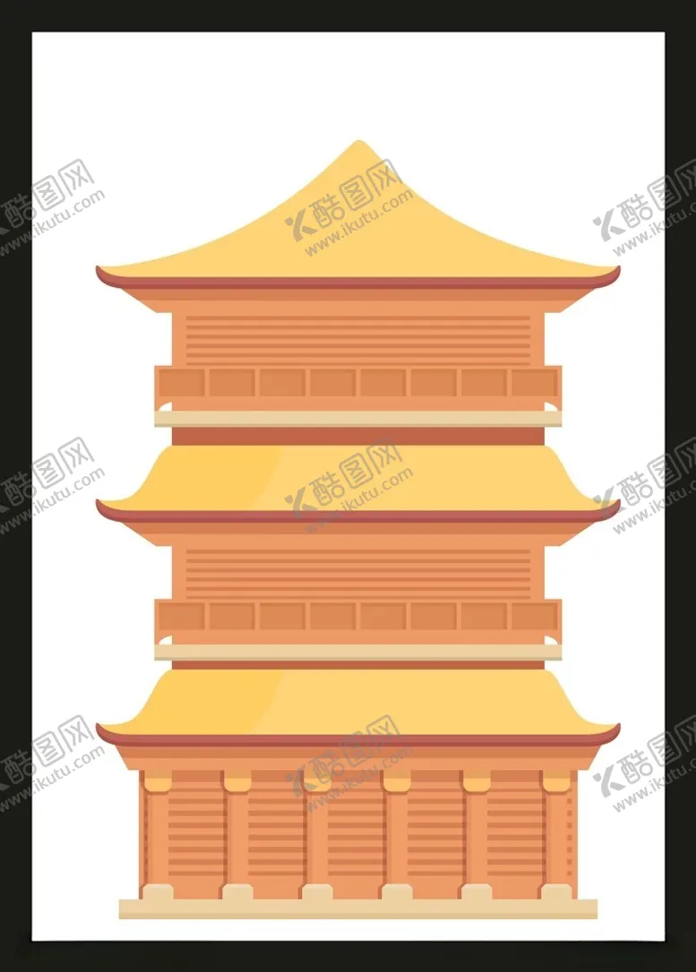 编号：52196101170913279899【酷图网】源文件下载-手绘古典建筑