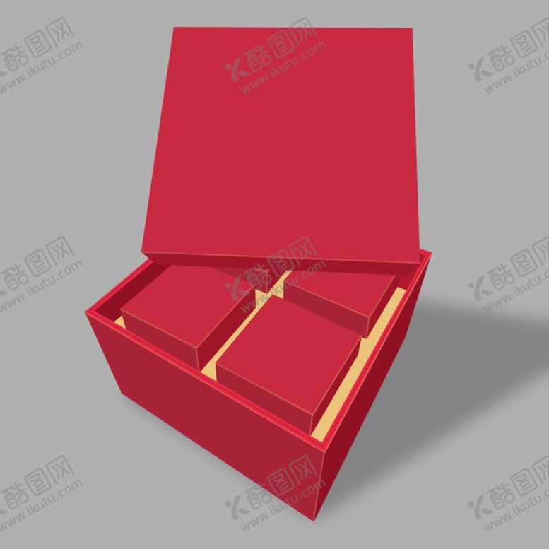 编号：18873406261243335787【酷图网】源文件下载-礼盒双层礼盒效果图样机