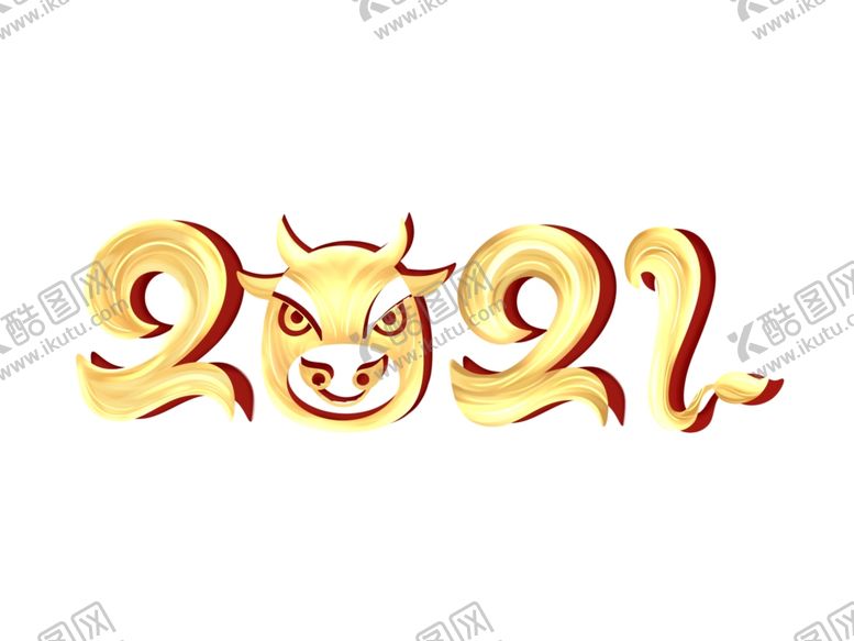 编号：43945806261756367403【酷图网】源文件下载-2020年牛年元素