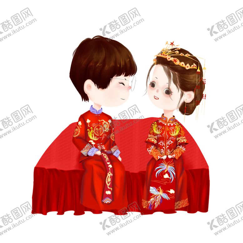 编号：34847609120242339873【酷图网】源文件下载-新郎新娘