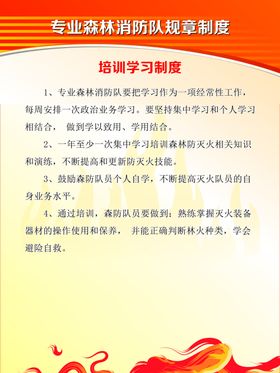 森林消防制度