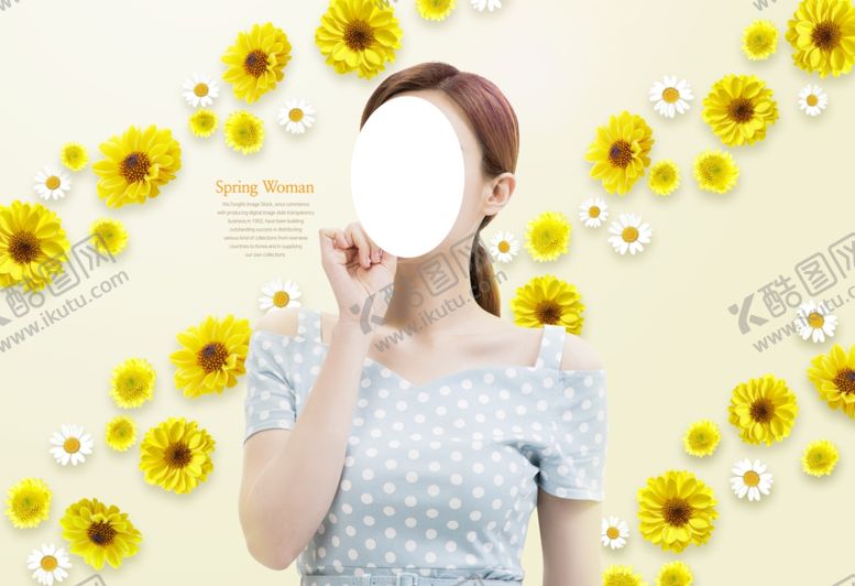 编号：69554409201043126159【酷图网】源文件下载-韩版模特海报设计