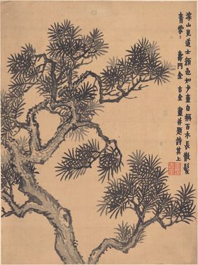 国画花鸟风景画