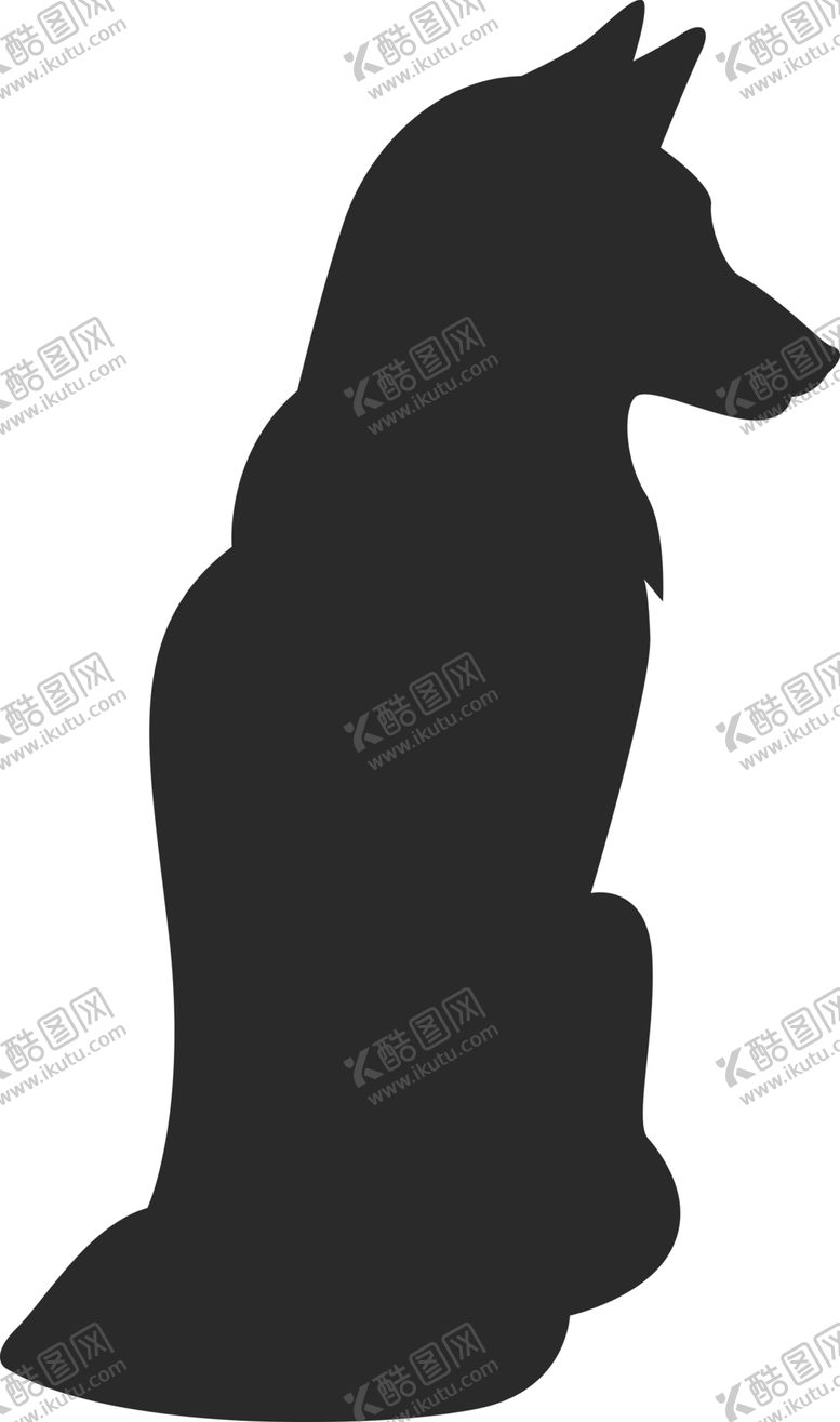 编号：26566506252249338628【酷图网】源文件下载-动物剪影