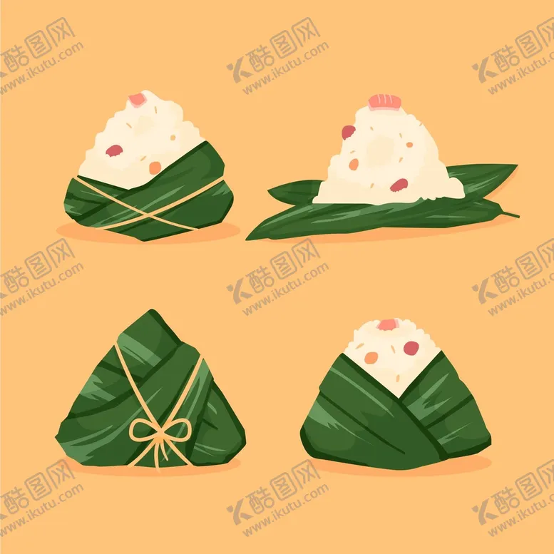 编号：82934110121120209617【酷图网】源文件下载-卡通粽子