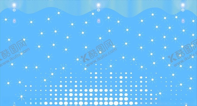 编号：28509009281409046000【酷图网】源文件下载-淡蓝色星光点状素材