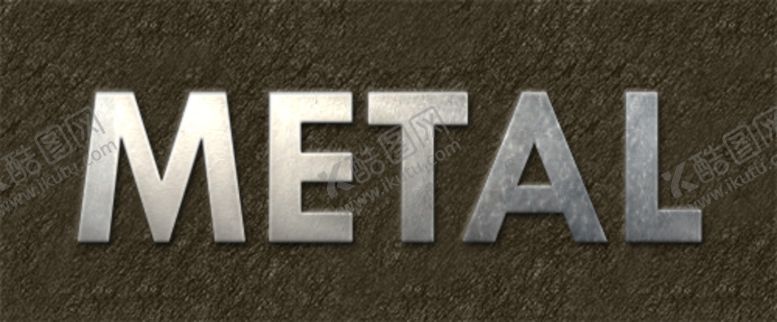 编号：69845109260218573966【酷图网】源文件下载-金属质感立体字样机