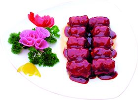 家常菜美食谱图片羊肉卷摄影蔬