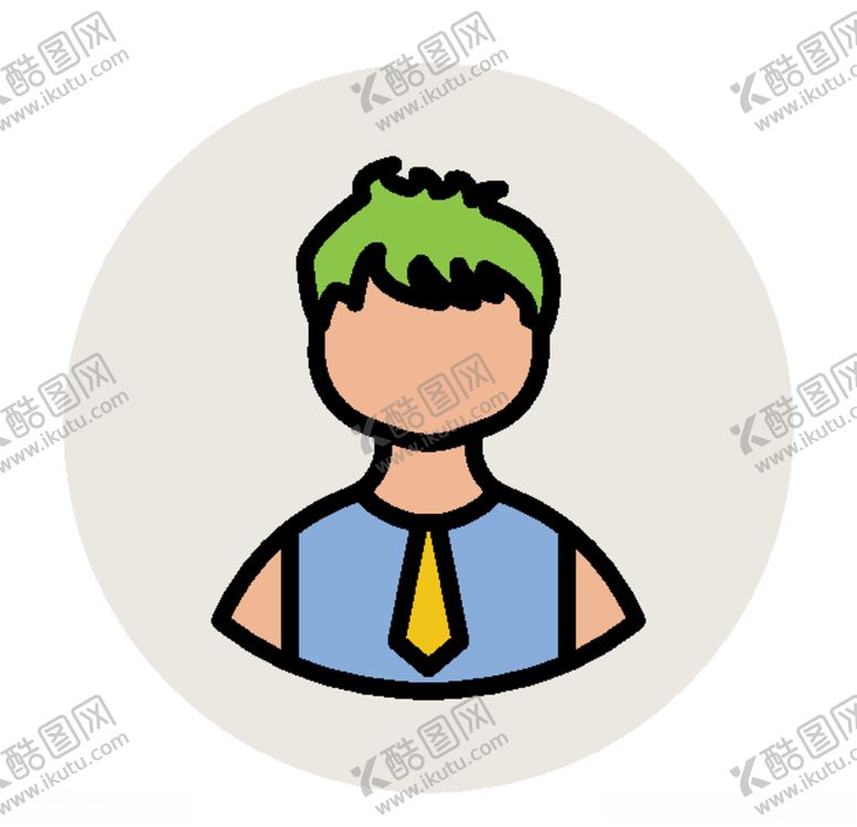 编号：88555106241453202117【酷图网】源文件下载-人物头像图标