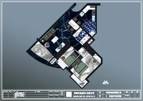 奶油风立体渐变彩色平面图