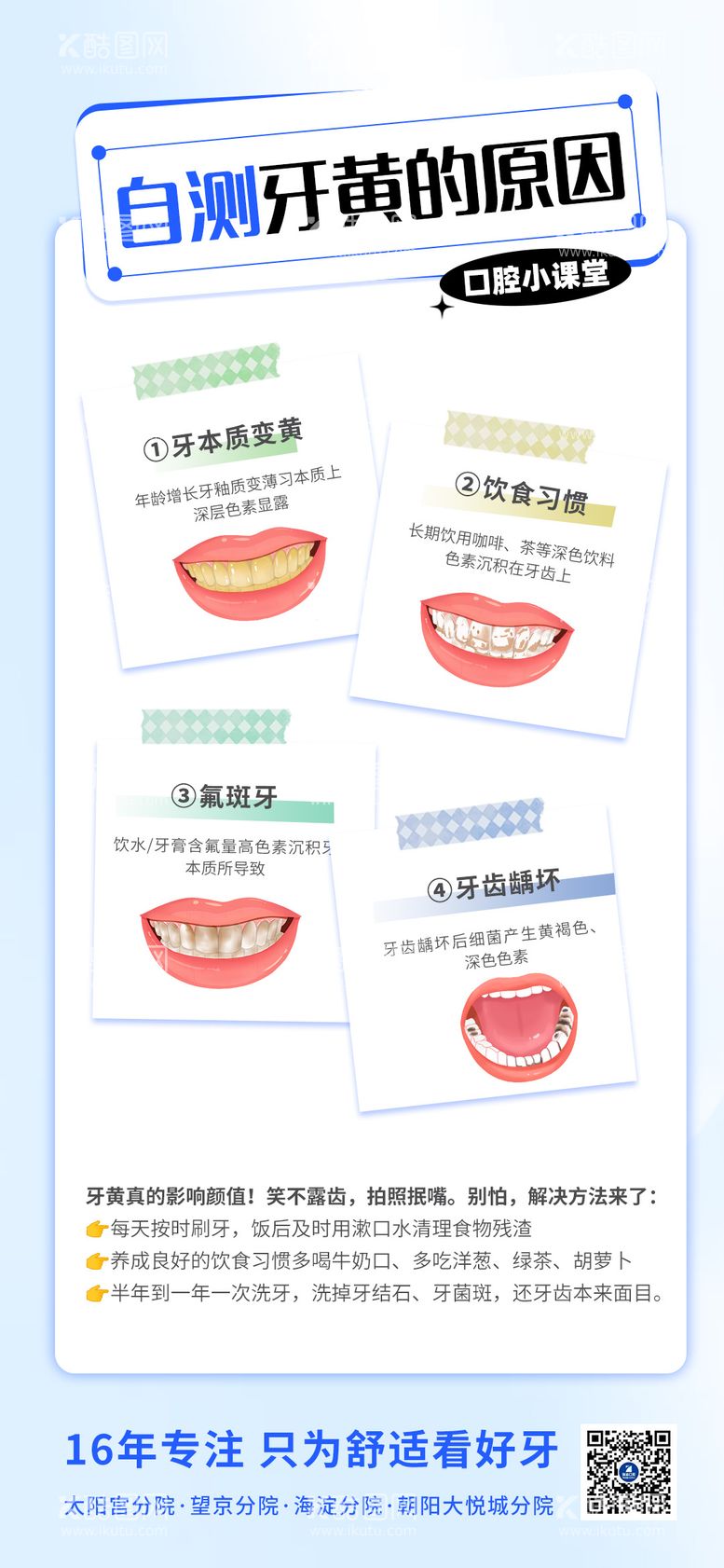 编号：60997202141707566986【酷图网】源文件下载-自测牙黄的原因