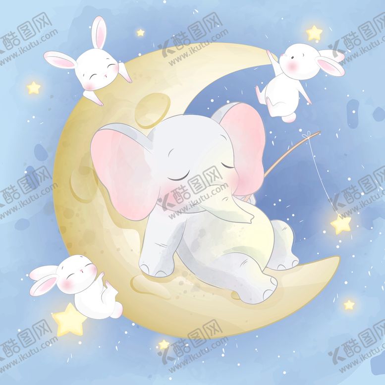 编号：95537110270402532191【酷图网】源文件下载-温馨浪漫动物插画
