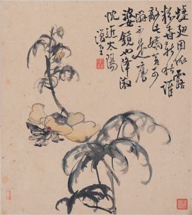 花鸟图国画图案