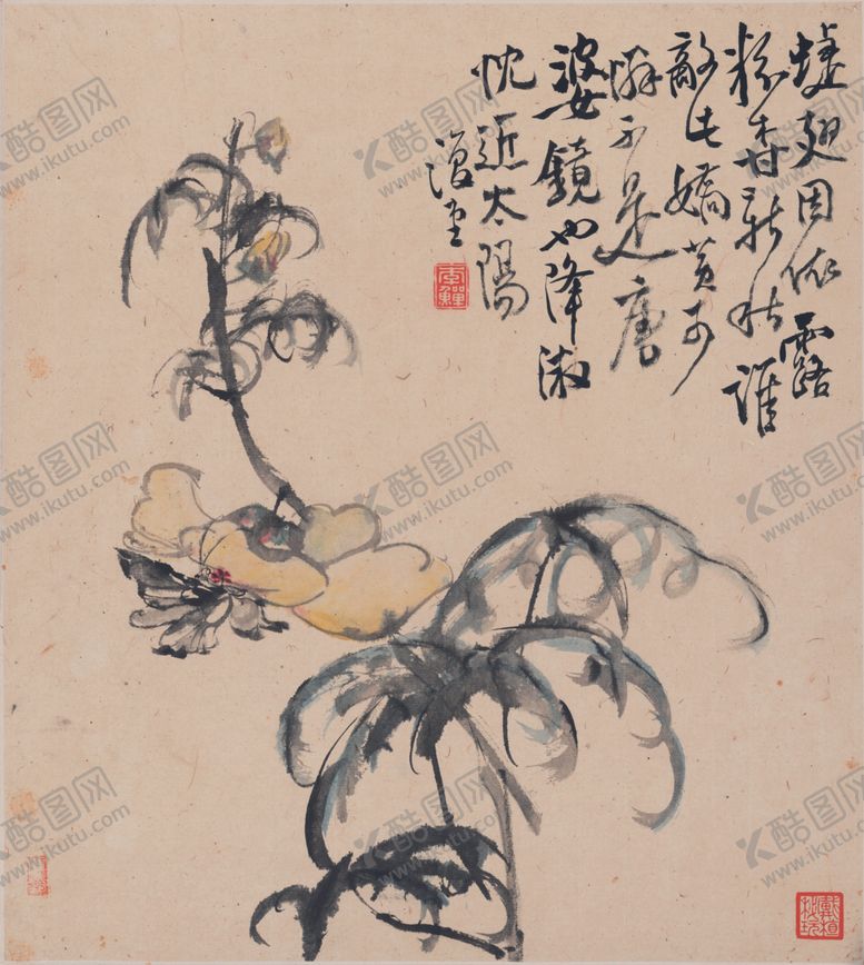 编号：84563807050625232323【酷图网】源文件下载-花鸟国画图案