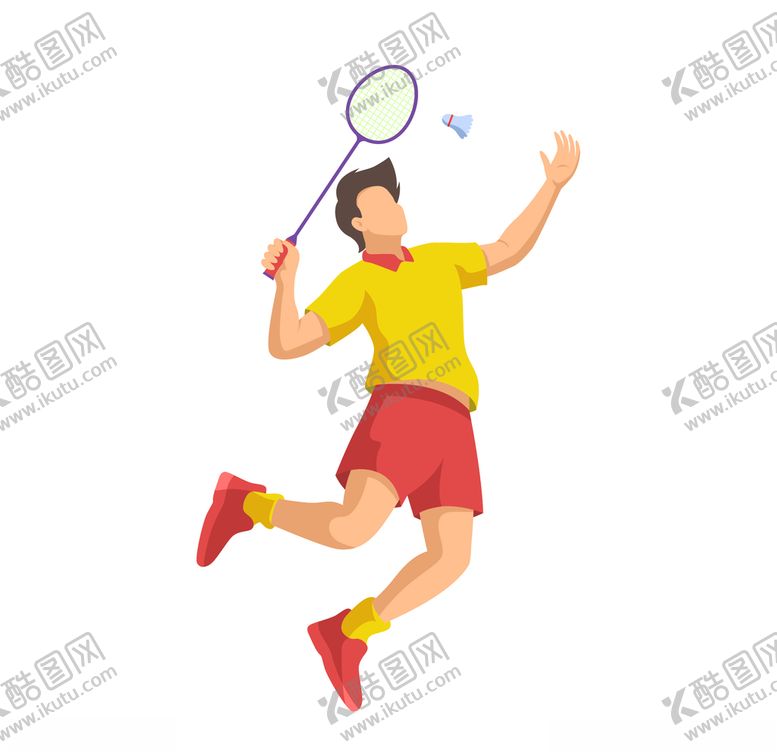 编号：96425804070024121569【酷图网】源文件下载-羽毛球