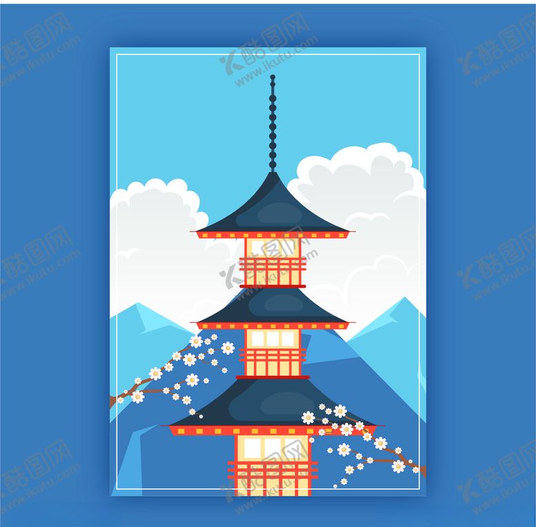 编号：32472810312106188840【酷图网】源文件下载-唯美简约旅游抽象海报背景