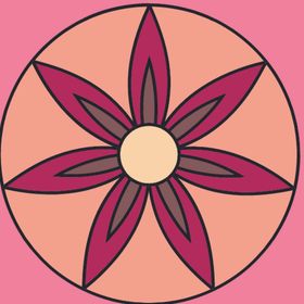 波西米亚风格花纹图案