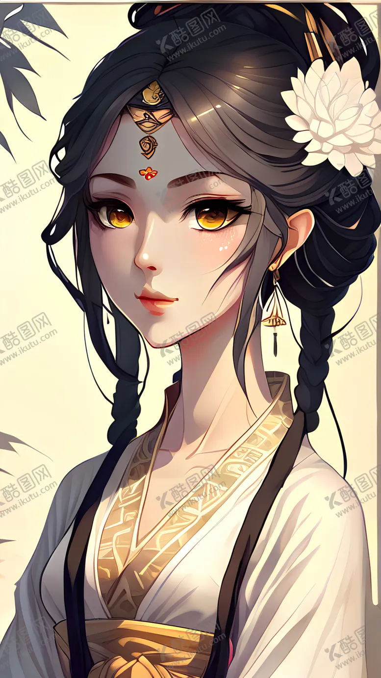 编号：33479201250348151083【酷图网】源文件下载-古风美女