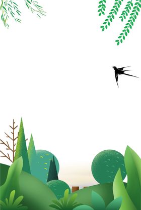 绿色背景