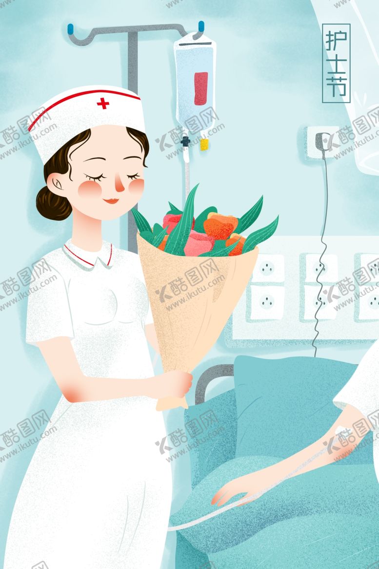 编号：55737509290216551039【酷图网】源文件下载-护士节插画