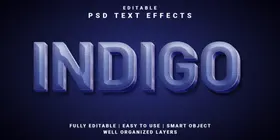 3D立体可编辑字体样机游戏效果冰雪效果透明玻璃效果