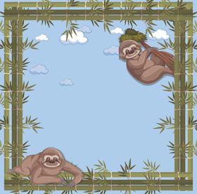 卡通野生动物