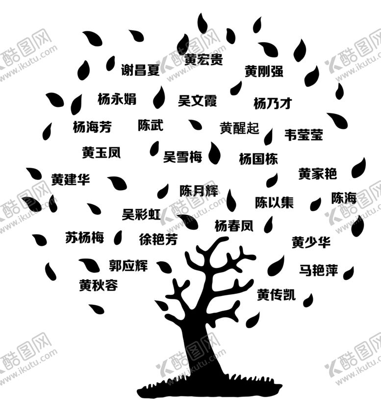 编号：67265209260637594794【酷图网】源文件下载-名字树福禄树