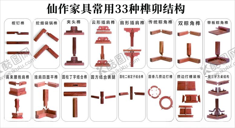 编号：48674303010401027727【酷图网】源文件下载-榫卯结构