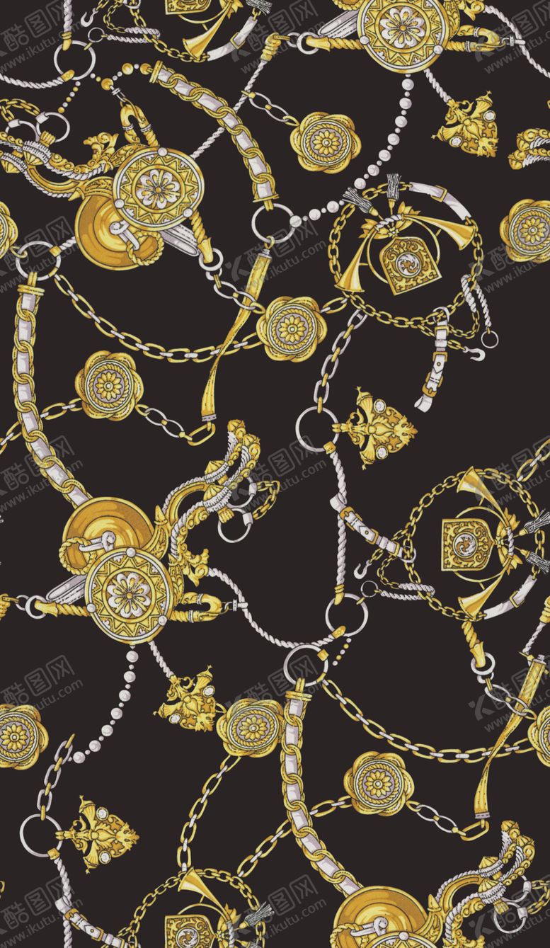 编号：40871209190717131797【酷图网】源文件下载-链条图案