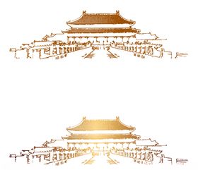 古建筑剪影