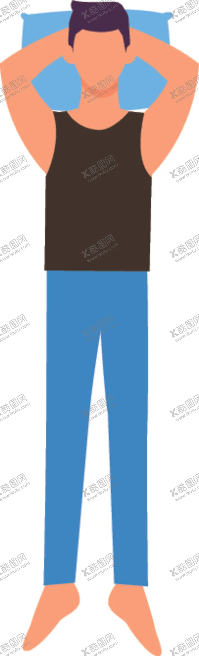 编号：61554004071539171583【酷图网】源文件下载-睡觉姿势