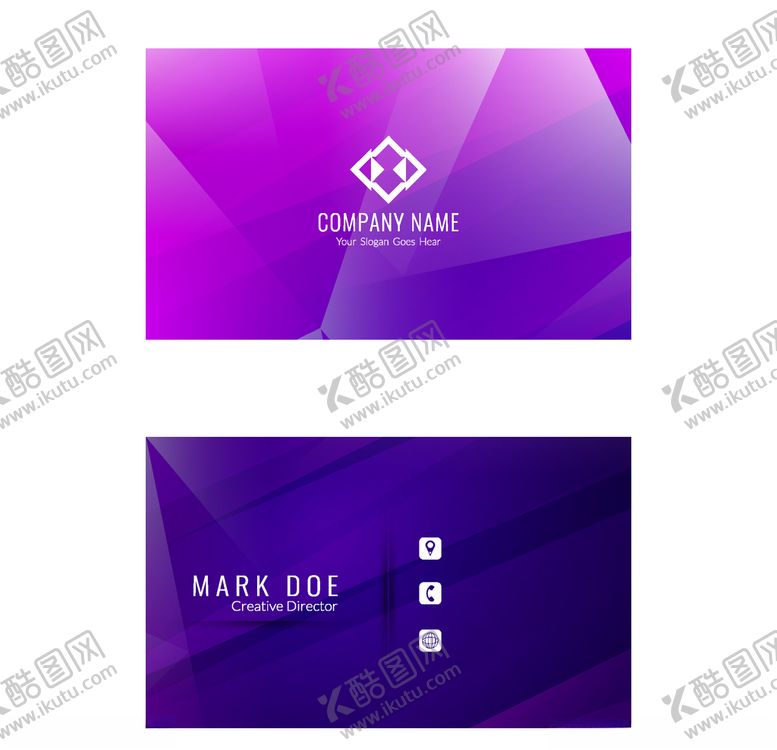 编号：26181409291635423631【酷图网】源文件下载-名片模板