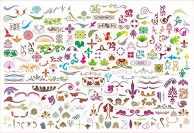 角花边框花纹花边