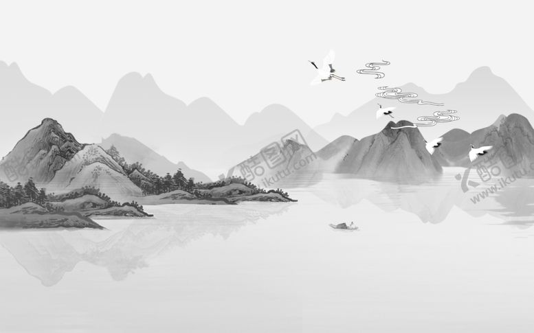 编号：51272805190211366943【酷图网】源文件下载-水墨山水