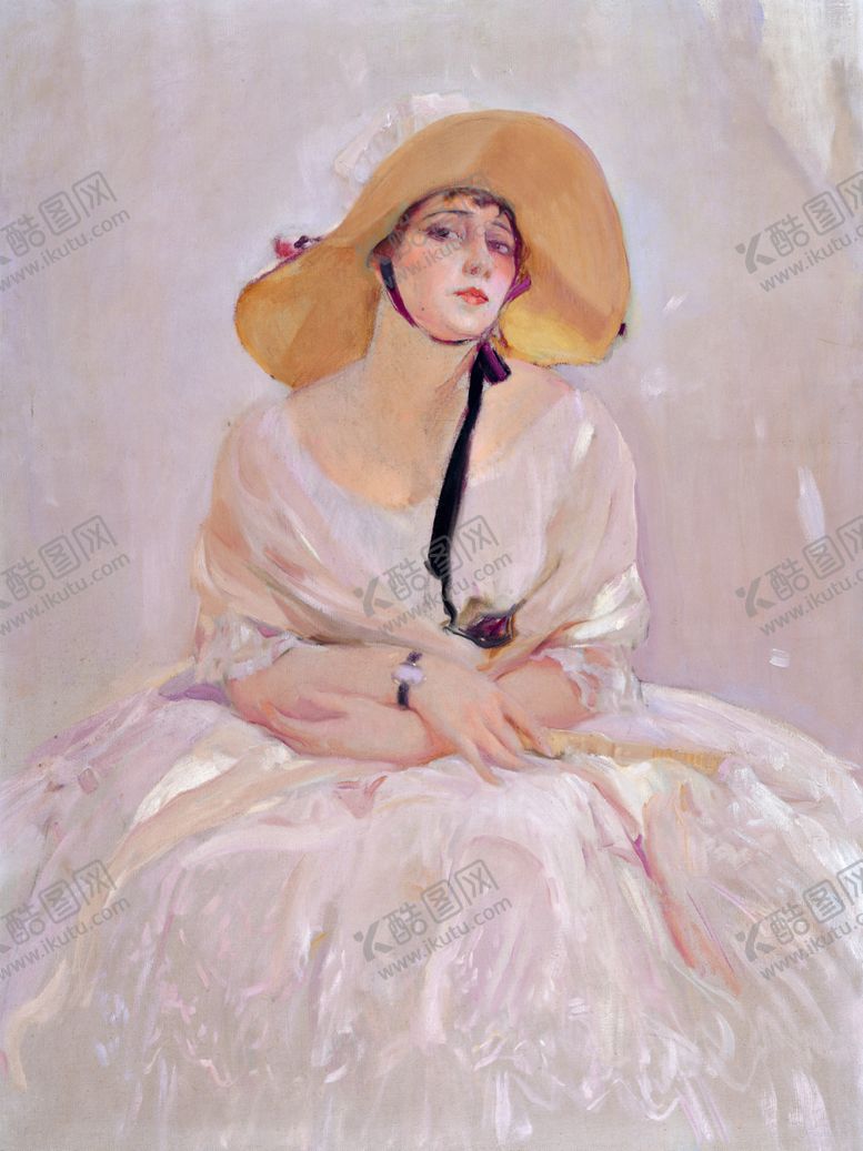 编号：58240309212108088485【酷图网】源文件下载-古典人物形象油画