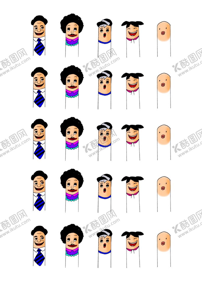 编号：26902110311300478762【酷图网】源文件下载-拇指人