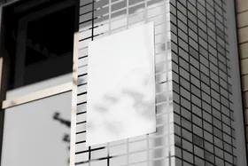 海报样机室外印刷室外广告展示