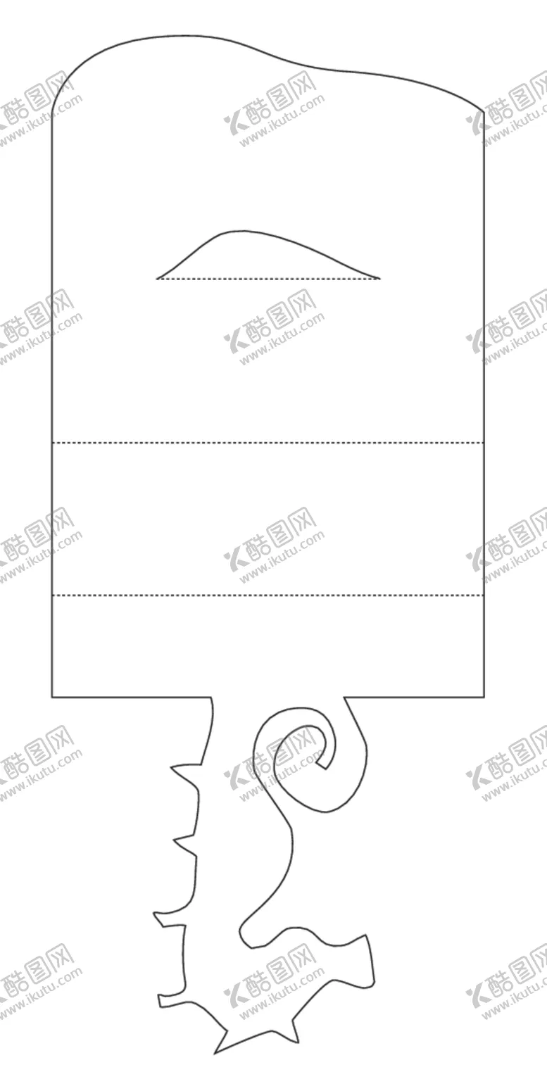 编号：63885701151232599922【酷图网】源文件下载-包装盒刀模展开图