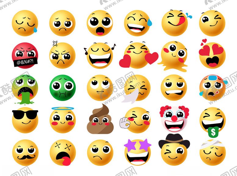 编号：98993111202227402083【酷图网】源文件下载-表情符号