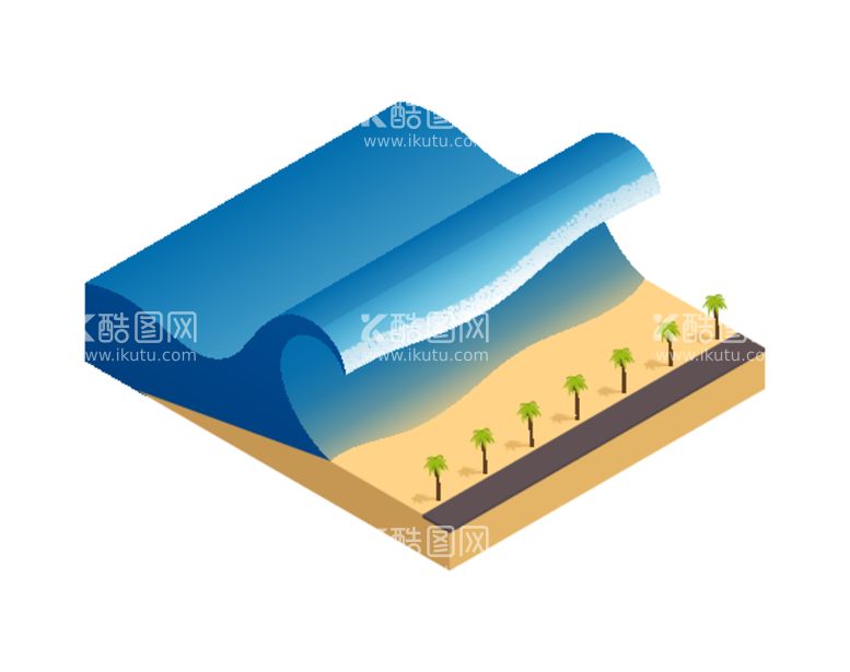 编号：40359912251640566787【酷图网】源文件下载-海啸