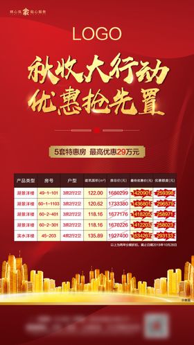 优惠好礼活动单图