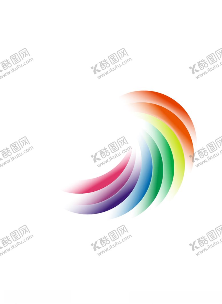 编号：66939806271118361572【酷图网】源文件下载-动感线条渐变花纹七彩炫彩