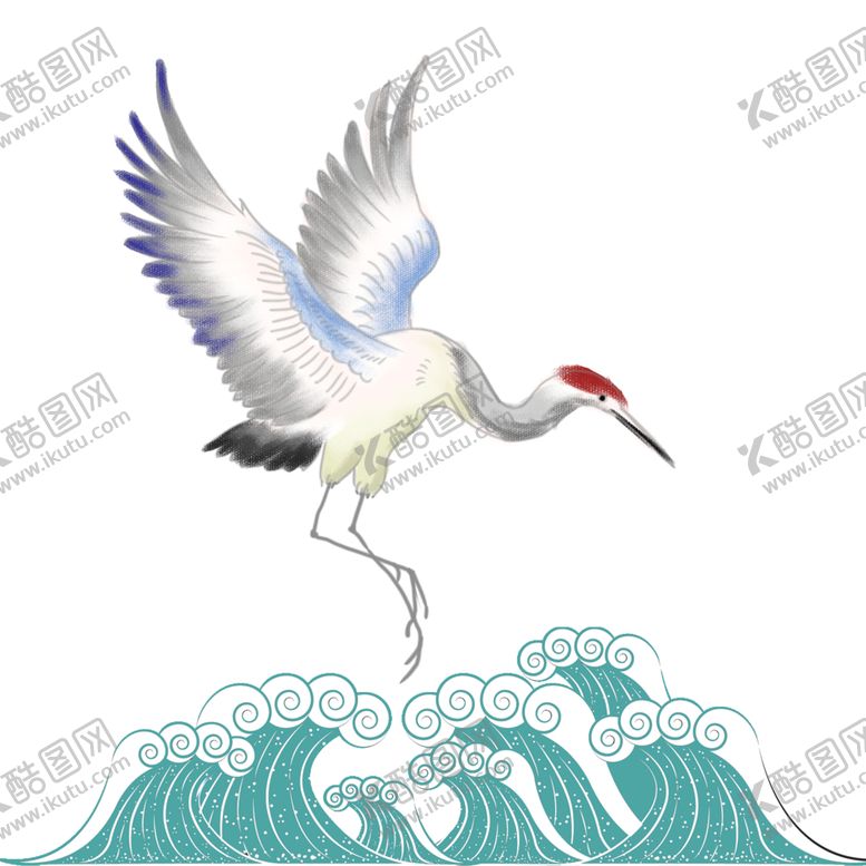 编号：98608705101831245041【酷图网】源文件下载-仙鹤元素
